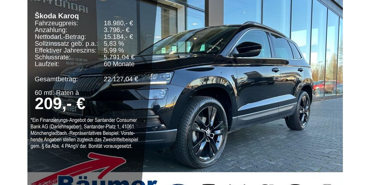 Skoda Karoq 90.721 km 18.980 &euro; Ibbenbüren 49479