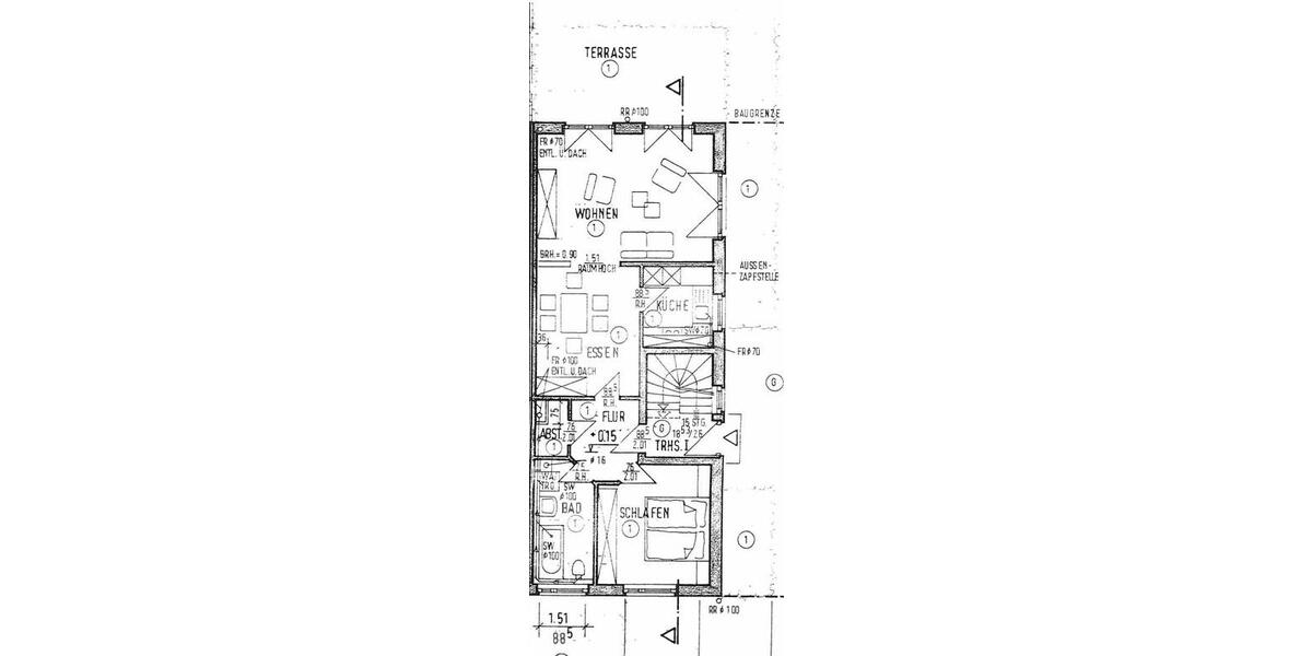 Erdgeschoßwohnung Ibbenbüren - 2 Zimmer, 75 m&sup2;, 750&euro; | Angebot:25807034