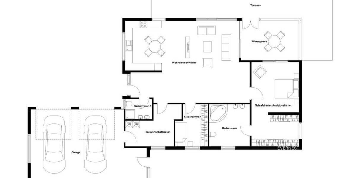 Bungalow Melle Bennien - 3 Zimmer, 152 m&sup2;, 549.000&euro; | Angebot:22920193