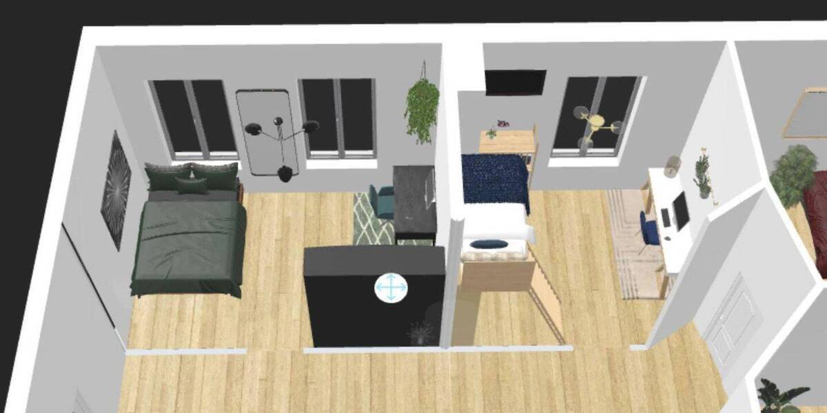Etagenwohnung Osnabrück Innenstadt - 4 Zimmer, 102 m&sup2;, 460&euro; | Angebot:26716647