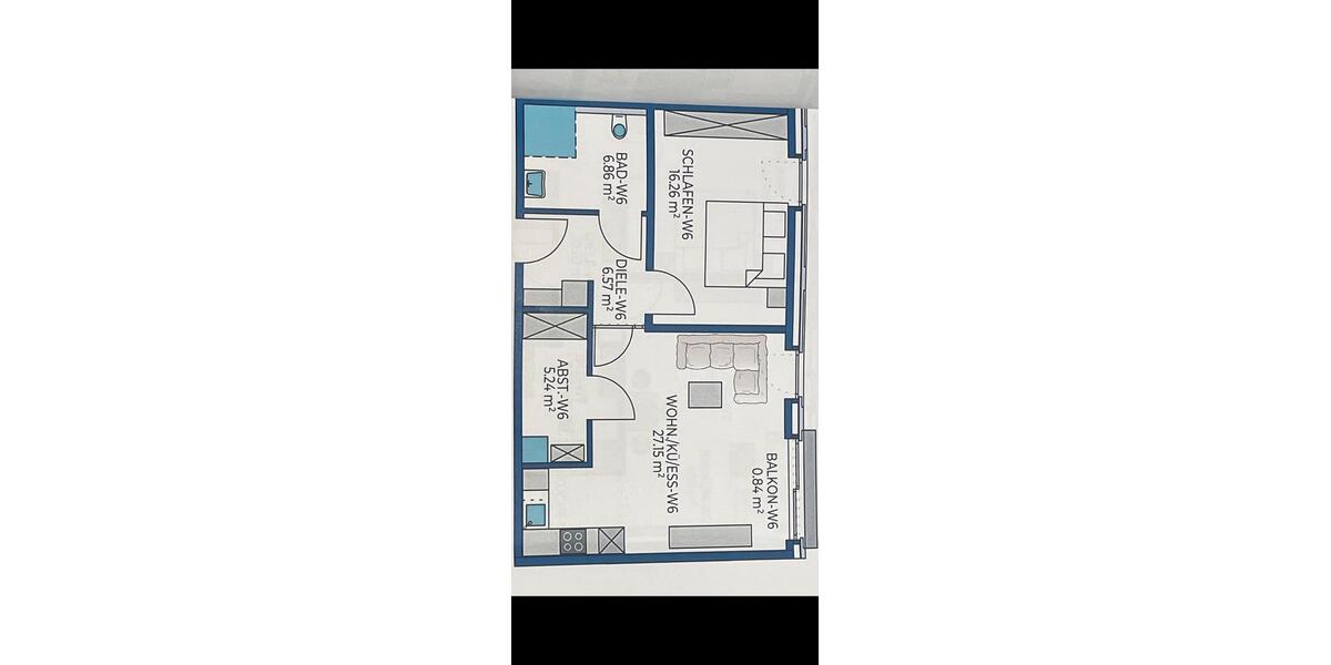 Etagenwohnung Melle - 2 Zimmer, 63 m&sup2;, 239.000&euro; | Angebot:26956726