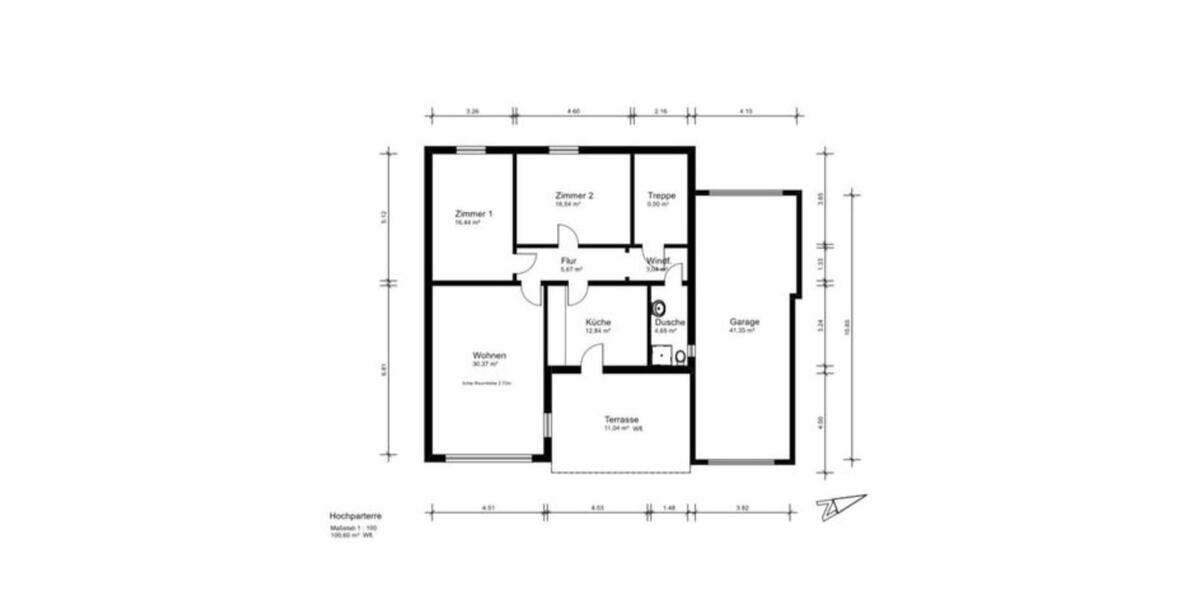 Erdgeschoßwohnung Osnabrück Eversburg - 6 Zimmer, 184 m&sup2;, 470.000&euro; | Angebot:26916509