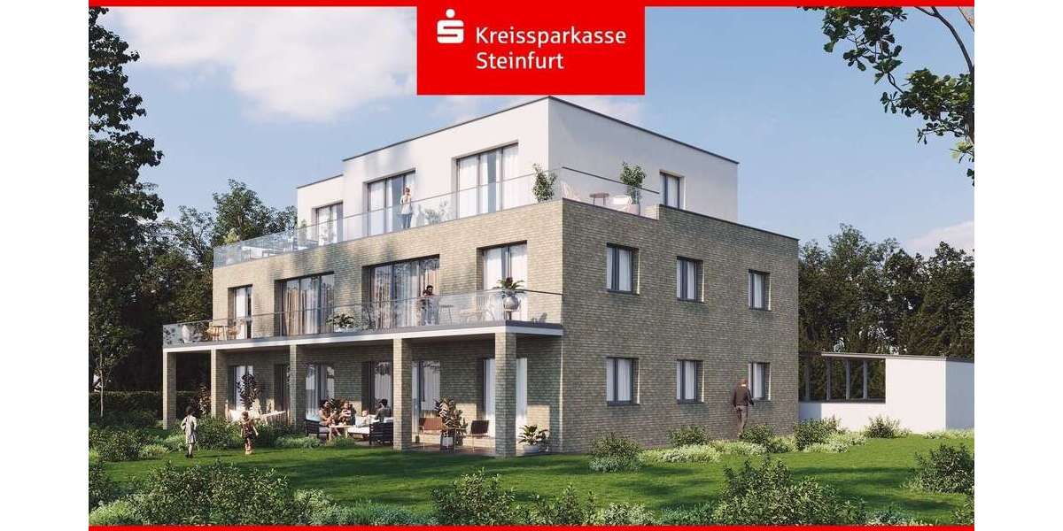 Etagenwohnung Hilter - 3 Zimmer, 95 m&sup2;, 346.714&euro; | Angebot:25194798