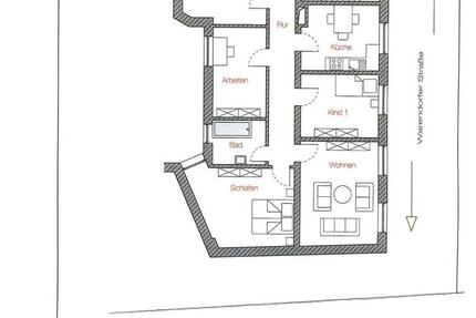 großzügige Wohnung, 5 ZKB in Warendorf zu vermieten
