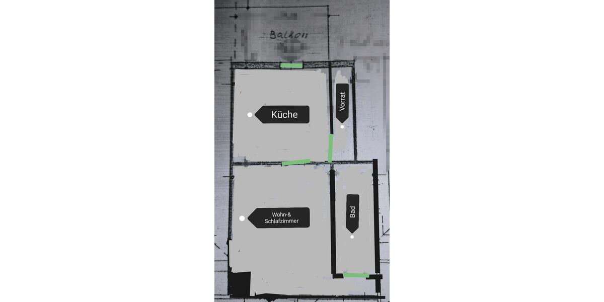 Etagenwohnung Bramsche - 1 Zimmer, 42 m&sup2;, 430&euro; | Angebot:26675288