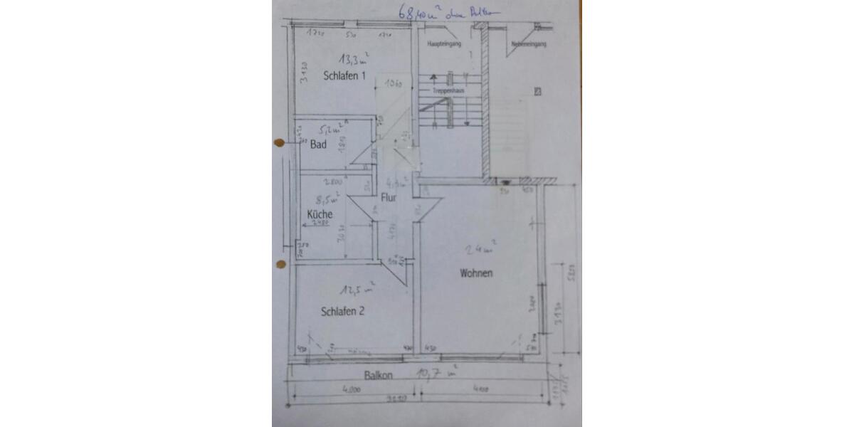 Hochparterre Belm - 3 Zimmer, 68 m&sup2;, 960&euro; | Angebot:26415953