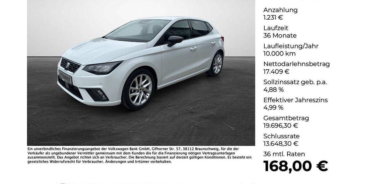 Seat Ibiza 11.140 km 17.950 &euro; Wallenhorst 49134