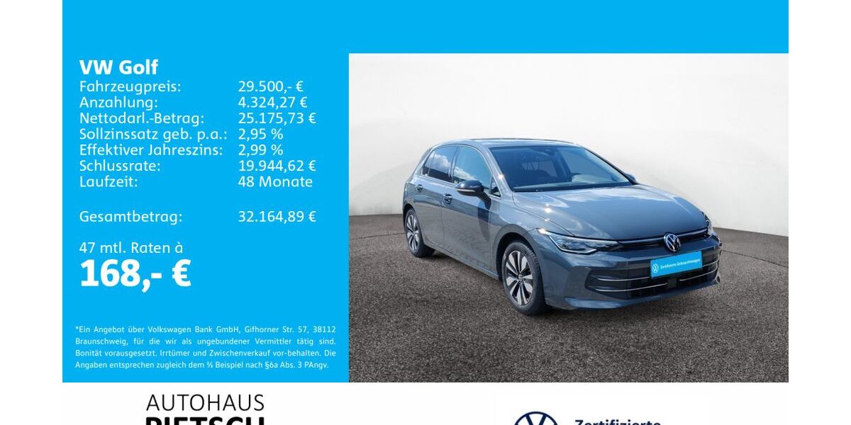 VW Golf 25.036 km 29.500 &euro; Melle 49324