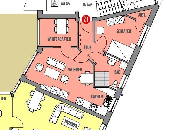 Zentrumsnahe 2-Zimmer-Wohnung in Osnabrück - Modern & hell