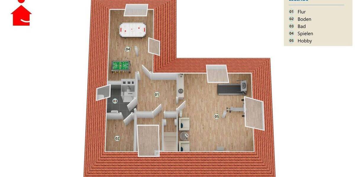 Bungalow Lotte Wersen - 4 Zimmer, 120 m&sup2;, 298.000&euro; | Angebot:26377088