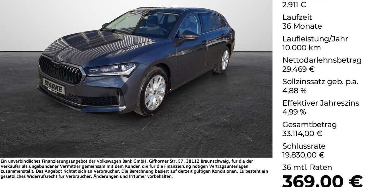 Skoda Superb 14.457 km 31.950 &euro; Osnabrueck 49084