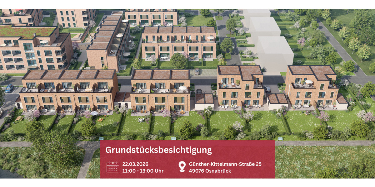 Reihenendhaus Osnabrück Atter - 5 Zimmer, 153 m&sup2;, 685.000&euro; | Angebot:25669431