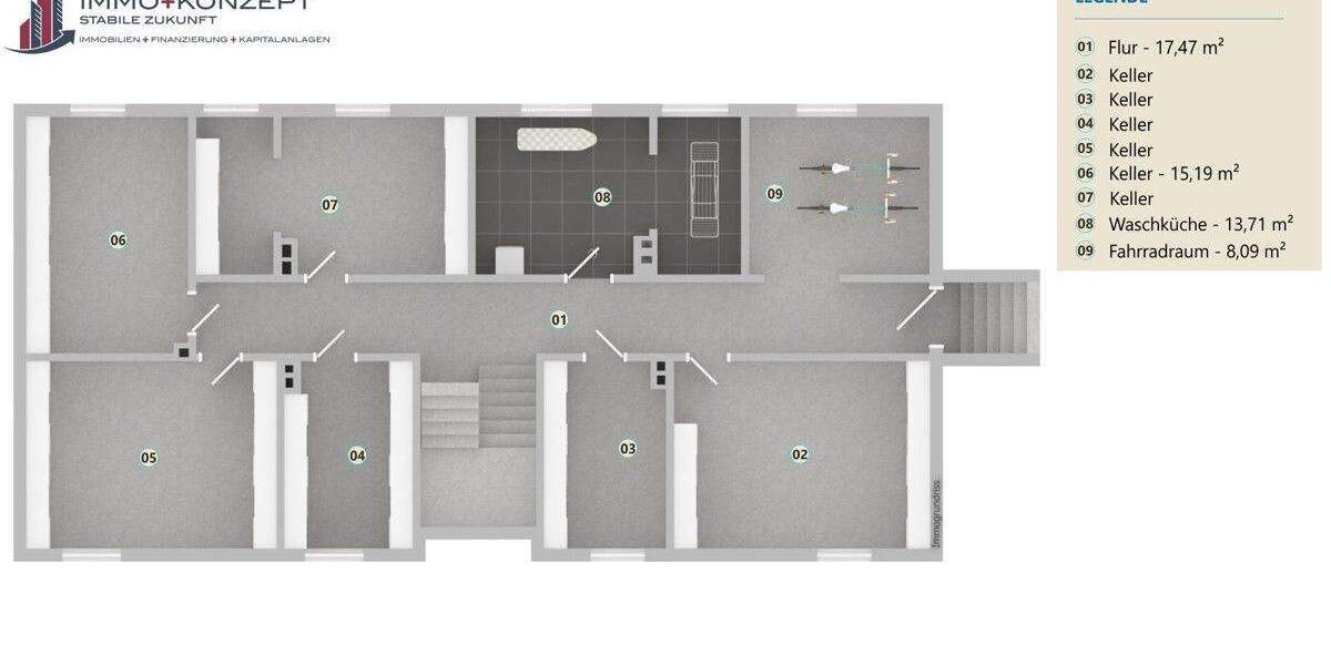 Etagenwohnung Bramsche - 3 Zimmer, 39 m&sup2;, 115.000&euro; | Angebot:23254102