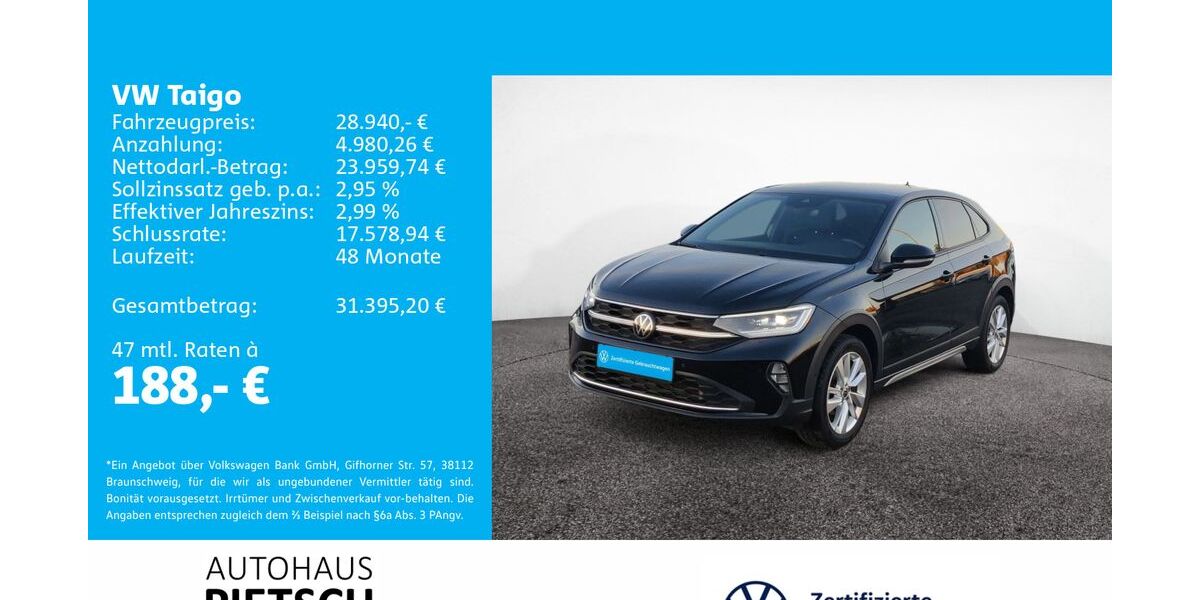 VW Taigo 18.207 km 28.940 &euro; Melle 49324