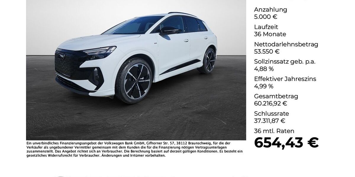 Audi Q4 e-tron 8.578 km 55.960 &euro; Osnabrück 49080