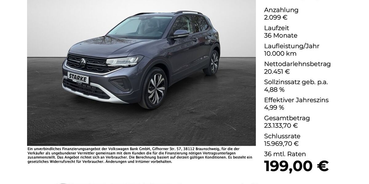 VW T-Cross 17.626 km 22.550 &euro; Osnabrück 49078