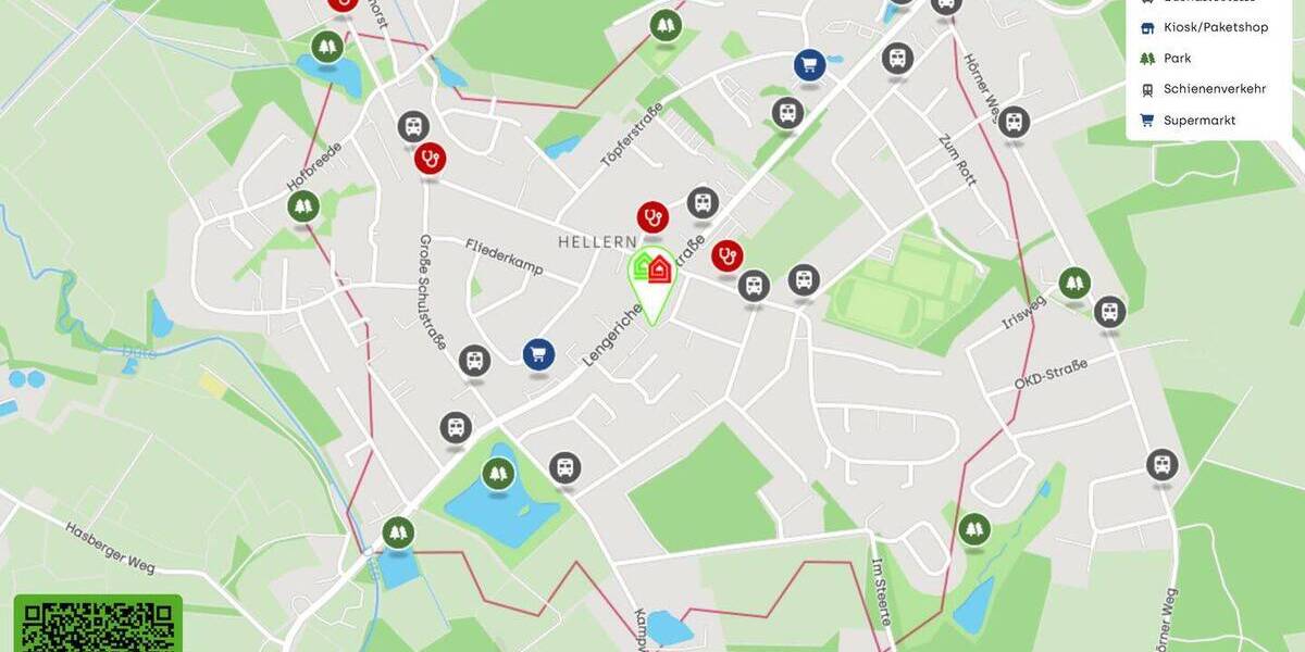 Mehrfamilienhaus, Wohnhaus Osnabrück / Hellern Hellern - 6 Zimmer, 134 m&sup2;, 349.000&euro; | Angebot:26106840