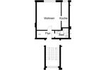 Etagenwohnung Osnabrück - 1 Zimmer, 32 m&sup2;, 356&euro; | Angebot:26569239