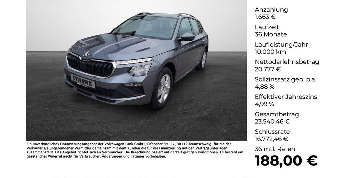 Skoda Kamiq 21.307 km 21.970 &euro; Georgsmarienhütte 49124