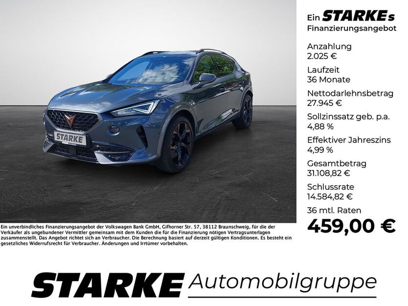 Cupra Formentor 36.244 km 29.550 € Osnabrück 49078
