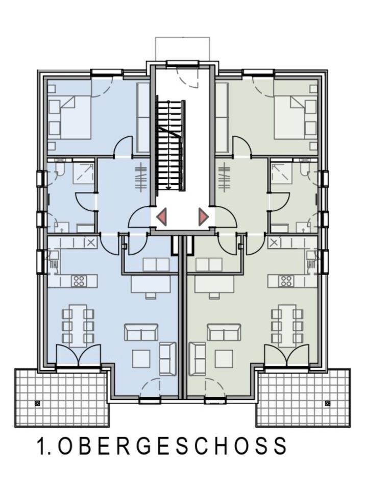 Moderne und helle 2-Zimmer-NeubauWohnung (Erstbezug)