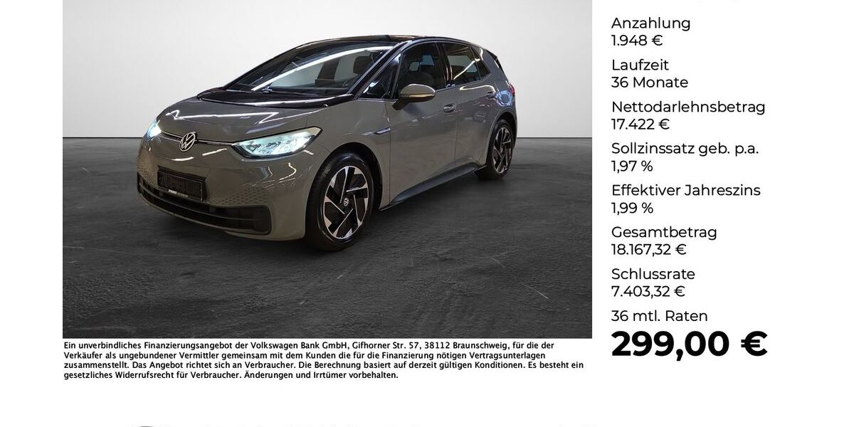 VW ID.3 67.837 km 19.370 &euro; Lengerich 49525