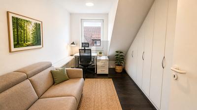 SONNIGES REFUGIUM MIT BALKON - BARRIEREFREI - Dachgeschoßwohnung Osnabrück Gretesch | Angebot:26713690