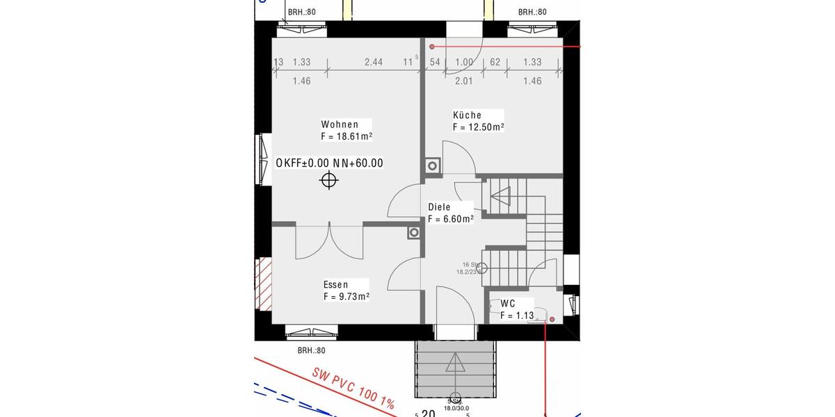 Doppelhaushälfte Bad Essen - 5 Zimmer, 118 m&sup2;, 1.600&euro; | Angebot:24830134