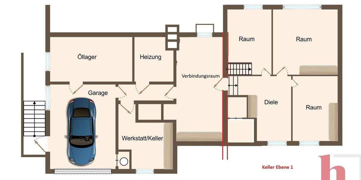 Mehrfamilienhaus, Wohnhaus Damme Wienerei - 1 Zimmer, 285 m&sup2;, 495.000&euro; | Angebot:25910711