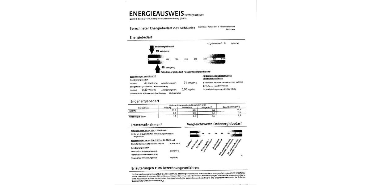 Erdgeschoßwohnung Wallenhorst - 2 Zimmer, 65 m&sup2;, 205.000&euro; | Angebot:27120449