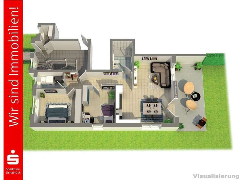 Wohnung zum Kaufen in Osnabrück 345.000 € 85.08 m²