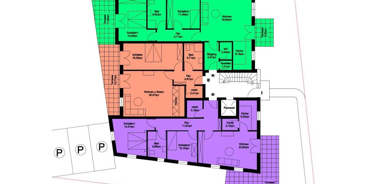 Erdgeschoßwohnung Wallenhorst - 2 Zimmer, 65 m&sup2;, 225.000&euro; | Angebot:27299681