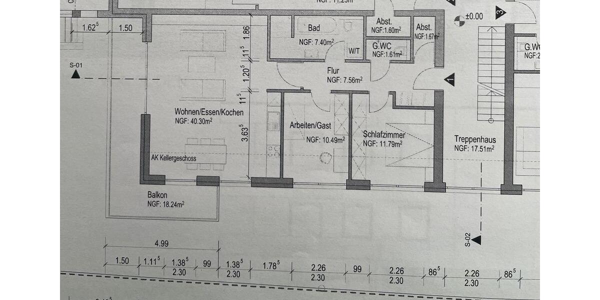 Terrassenwohnung Bad Iburg - 3 Zimmer, 84 m&sup2;, 860&euro; | Angebot:26415961