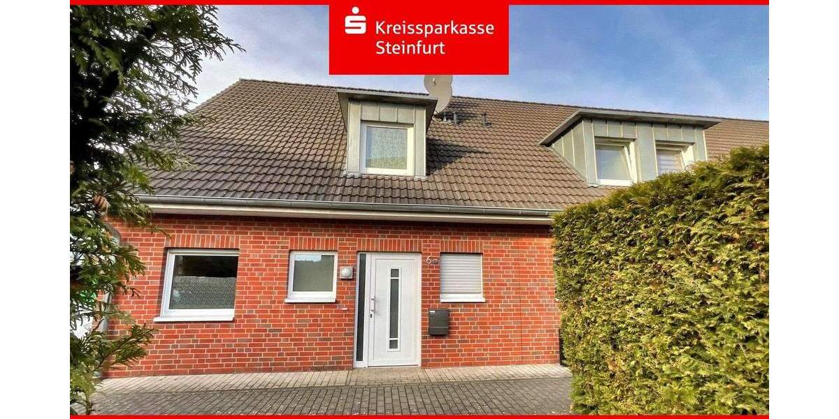 Reihenendhaus Lengerich - 4 Zimmer, 100 m&sup2;, 289.000&euro; | Angebot:25214071