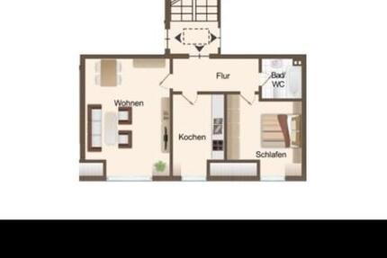 Wohnung Hasbergen - 2 Zimmer, 57 m&sup2;, 600&euro; | Angebot:26324466