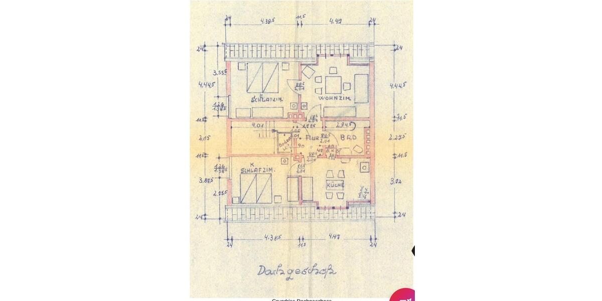 Etagenwohnung Osnabrück Fledder - 3 Zimmer, 70 m&sup2;, 750&euro; | Angebot:26263258