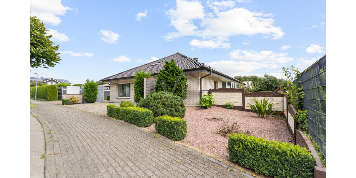 Arbeit und Vergnügen vereinen- Junge Betriebs- und Wohnimmobilie mit Lagerhalle - Bungalow Mettingen Mettingen | Angebot:22979014