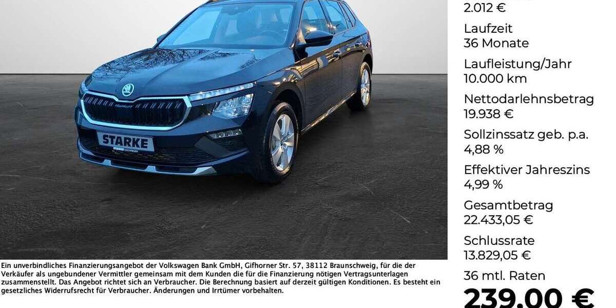 Skoda Kamiq 20.732 km 21.950 &euro; Osnabrück 49084