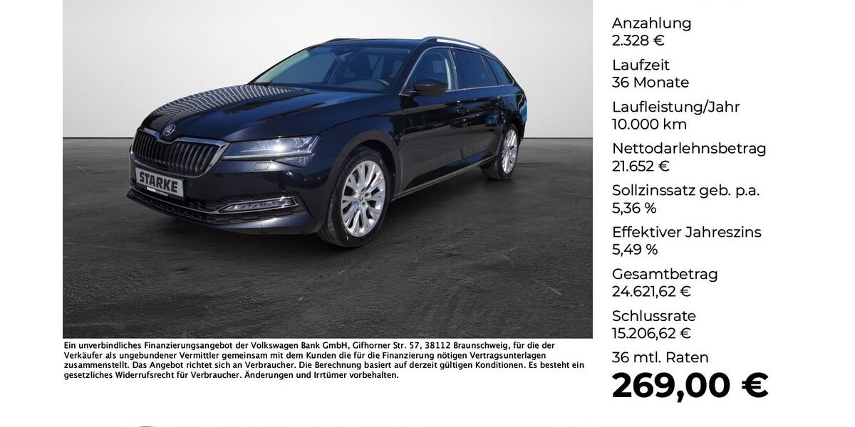 Skoda Superb 122.997 km 23.690 &euro; Georgsmarienhütte 49124