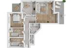 Etagenwohnung Bad Rothenfelde - 4 Zimmer, 92 m&sup2;, 870&euro; | Angebot:26741872