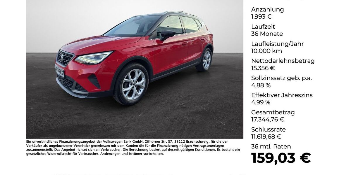 Seat Arona 24.317 km 16.850 &euro; Osnabrück 49078