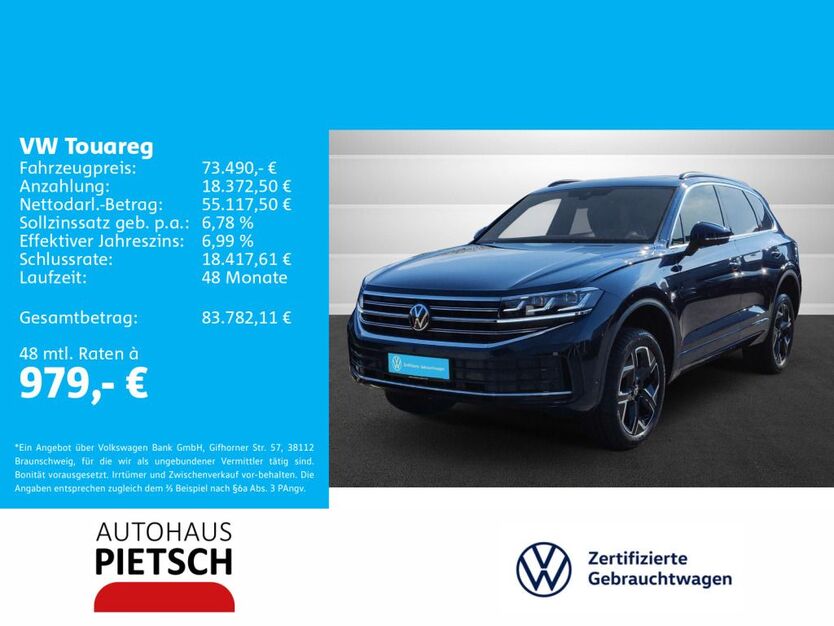 VW Touareg 23.452 km 73.490 € Melle 49324