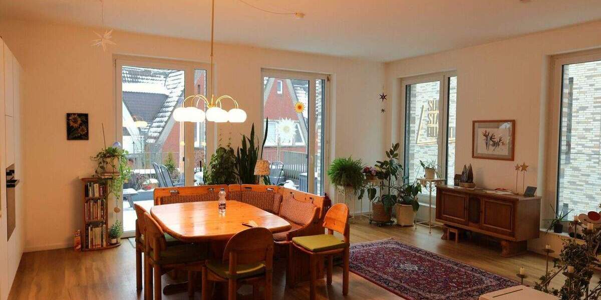 Etagenwohnung Ibbenbüren Stadt - 4 Zimmer, 115 m&sup2;, 1.265&euro; | Angebot:25729230
