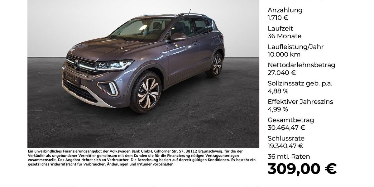 VW T-Cross 3.000 km 28.750 &euro; Ibbenbüren 49477