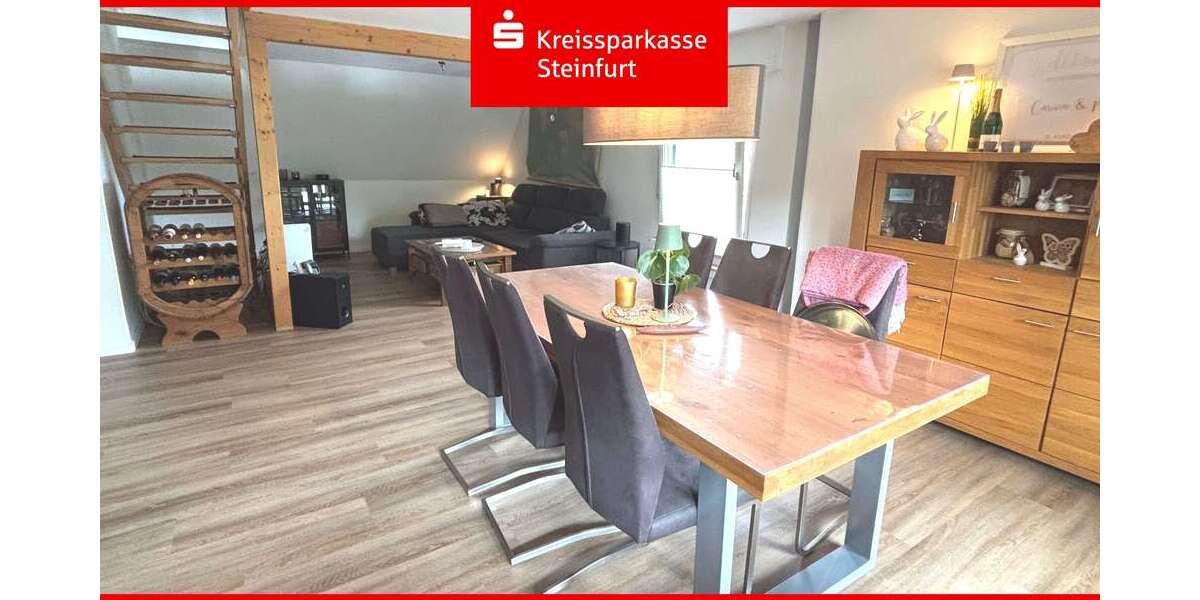 Etagenwohnung Ibbenbüren Bockraden - 3 Zimmer, 103 m&sup2;, 196.000&euro; | Angebot:26892057