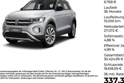 VW T-Roc 9.990 km 33.450 &euro; Versmold 33775