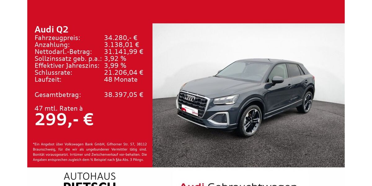 Audi Q2 4.972 km 34.280 &euro; Melle 49324