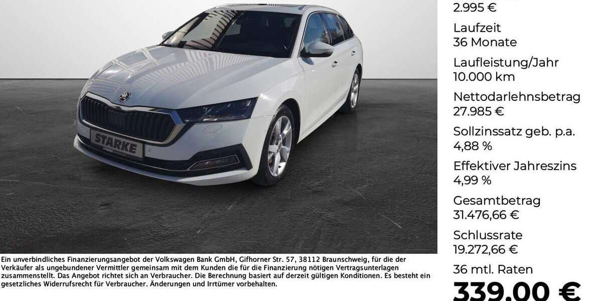 Skoda Octavia 58.968 km 29.990 &euro; Georgsmarienhütte 49124