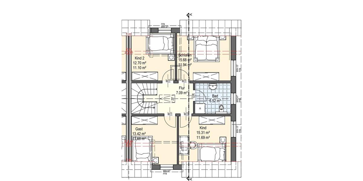 Einfamilienhaus Wallenhorst - 5 Zimmer, 140 m&sup2;, 1.700&euro; | Angebot:26354044