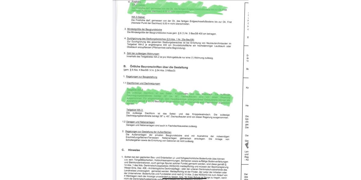 Grundstück Belm - 195.000&euro; | Angebot:10219624